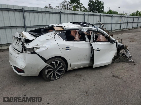 2016 Acura ILX Premium with VIN 19UDE2F89GA012634, listed as a Copart auction lot 56328825 with Not provided miles and Salvage title. Bid and sale history available at DreamBid. Image 3.