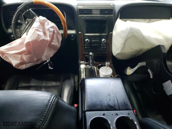2016 Lincoln Navigator Select with VIN 5LMJJ2HT8GEL08793, listed as a Copart auction lot 79676254 with 0 mi miles and Salvage Title. Bid and sale history available at carsss.com. Image 8.