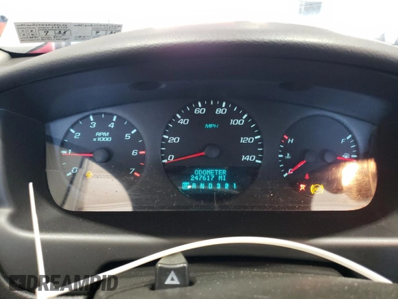 2009 Chevrolet Impala LS with VIN 2G1WB57N691128496, listed as a Copart auction lot 54211565 with 247,617 mi miles and Salvage Title. Bid and sale history available at DreamBid. Image 9.