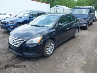 2013 Nissan Sentra SR with VIN 3N1AB7AP0DL725435, listed as a IAAI auction lot 42195992 with 129,594 mi miles and . Bid and sale history available at DreamBid. Image 2.