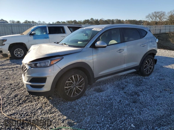 2021 Hyundai Tucson SEL with VIN KM8J33ALXMU310043, listed as a Copart auction lot 45398195 with 139,632 mi miles and Salvage title. Bid and sale history available at DreamBid. Image 1.