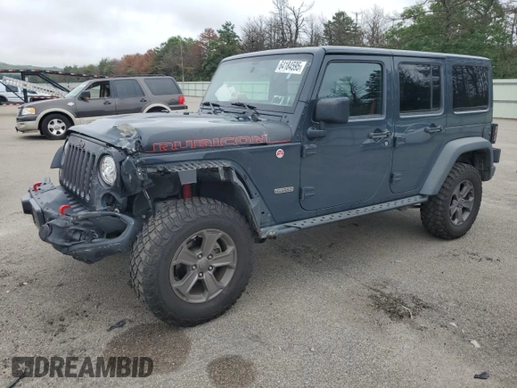 2017 Jeep Wrangler Unlimited Rubicon Recon with VIN 1C4HJWFG3HL729160, listed as a Copart auction lot 64184595 with 78,086 mi miles and Salvage title. Bid and sale history available at DreamBid. Image 1.