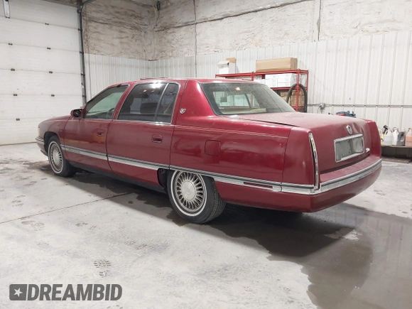 1995 Cadillac DeVille z VIN 1G6KD52B0SU247994, wystawiony jako IAAI lot #42310309 z przebiegiem 137 455 mil mil oraz . Historia ofert i sprzedaży dostępna na DreamBid. Obrazek 3.