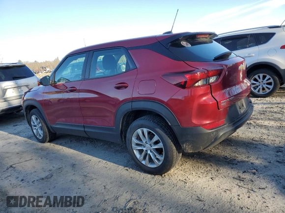 2021 Chevrolet TrailBlazer LS with VIN KL79MNSL7MB141915, listed as a Copart auction lot 45968164 with Not Provided miles and . Bid and sale history available at DreamBid. Image 2.