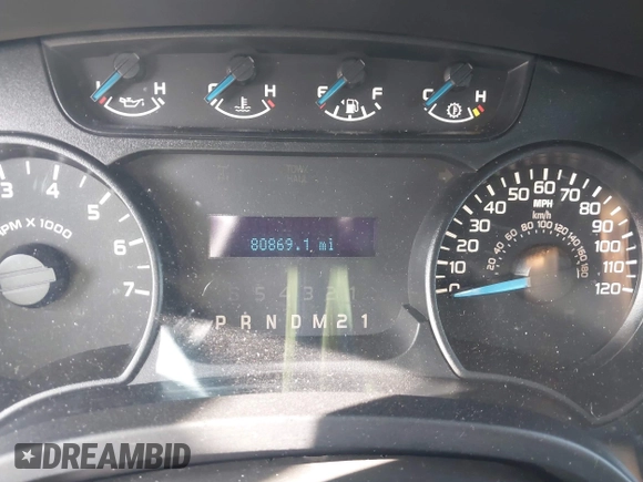 2014 Ford F-150 XL with VIN 1FTFW1EF2EKE75995, listed as a IAAI auction lot 42589907 with 80,869 mi miles and . Bid and sale history available at DreamBid. Image 15.