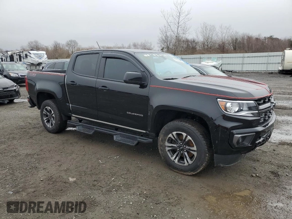 2022 Chevrolet Colorado 4WD Z71 z VIN 1GCGTDEN8N1330939, wystawiony jako Copart lot #47436595 z przebiegiem 26 579 mil mil oraz Szkoda całkowita • Salvage title. Historia ofert i sprzedaży dostępna na DreamBid. Obrazek 4.