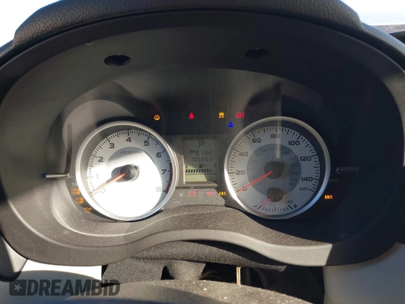 2012 Subaru Impreza 2.0i с VIN JF1GPAA68CH208402, выставлен на аукционе IAAI как лот 41248834 с пробегом 105 263 миль миль и . История ставок и продаж доступна на DreamBid. Изображение 7.