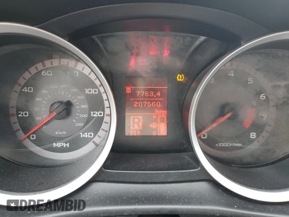 2009 Mitsubishi Lancer ES with VIN JA3AU26U29U035822, listed as a Copart auction lot 69290484 with 207,560 mi miles and Salvage Title. Bid and sale history available at carsss.com. Image 9.