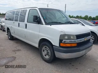 2014 Chevrolet Express Passenger LT with VIN 1GAZG1FG7E1193660, listed as a IAAI auction lot 42656265 with 219,256 mi miles and . Bid and sale history available at DreamBid. Image 1.