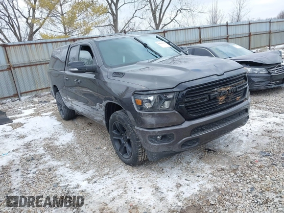 2021 Ram 1500 Big Horn с VIN 1C6SRFBT7MN537067, выставлен на аукционе IAAI как лот 41636141 с пробегом 48 006 миль миль и . История ставок и продаж доступна на DreamBid. Изображение 1.