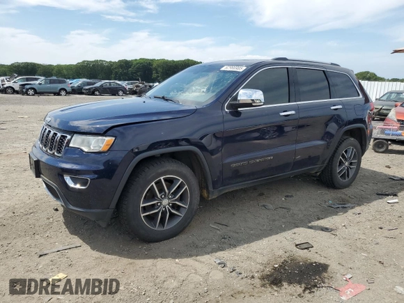 2017 Jeep Grand Cherokee Limited with VIN 1C4RJFBG4HC919799, listed as a Copart auction lot 62966985 with 207,512 mi miles and Clean title. Bid and sale history available at DreamBid. Image 1.