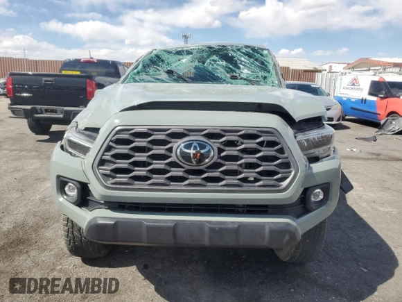 2023 Toyota Tacoma SR with VIN 3TMCZ5AN3PM563612, listed as a Copart auction lot 53995225 with 37,699 mi miles and Salvage title. Bid and sale history available at DreamBid. Image 5.