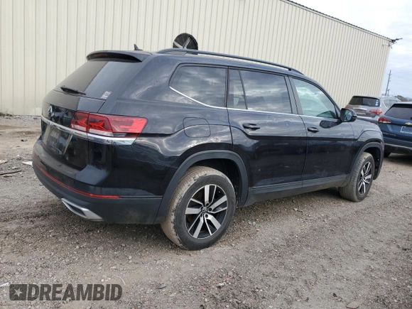 2022 Volkswagen Atlas SE with VIN 1V2DP2CA8NC562830, listed as a Copart auction lot 86014774 with 26,448 mi miles and Clean title. Bid and sale history available at DreamBid. Image 3.