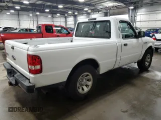2011 Ford Ranger XL with VIN 1FTKR1AD4BPA35303, listed as a Copart auction lot 53551725 with 198,486 mi miles and Salvage Title. Bid and sale history available at carsss.com. Image 3.