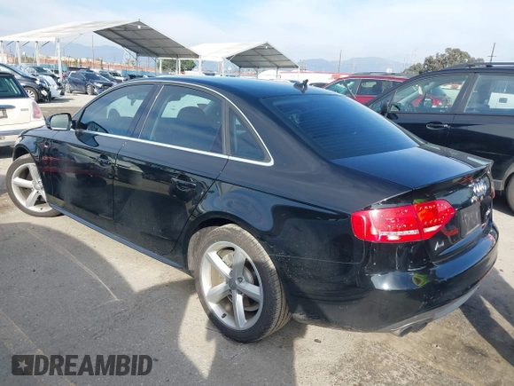 2012 Audi A4 2.0T Premium Plus with VIN WAUEFAFL2CA112189, listed as a IAAI auction lot 41604018 with 104,061 mi miles. Bid and sale history available at carsss.com. Image 3.