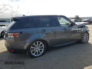 2016 Land Rover Range Rover Sport HSE with VIN SALWR2VF0GA552622, listed as a Copart auction lot 44774675 with 64,816 mi miles and Salvage Title. Bid and sale history available at DreamBid. Image 3.