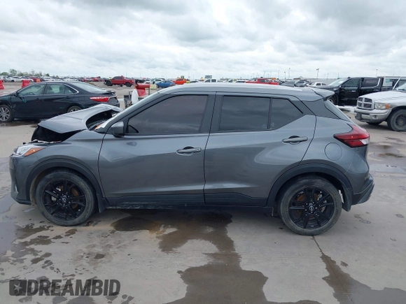 2022 Nissan Kicks SV with VIN 3N1CP5CV2NL481461, listed as a IAAI auction lot 41899293 with 34,636 mi miles and . Bid and sale history available at DreamBid. Image 14.