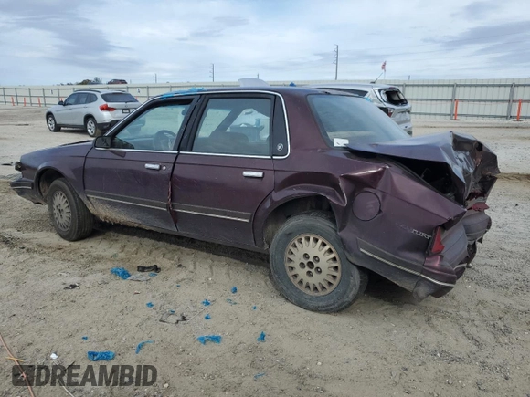 1996 Buick Century Special with VIN 1G4AG53M1T6477562, listed as a Copart auction lot 47639775 with 158,827 mi miles and Salvage Title. Bid and sale history available at carsss.com. Image 2.