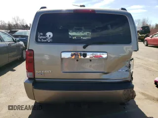 2007 Dodge Nitro SLT with VIN 1D8GU58K97W673383, listed as a Copart auction lot 48637315 with 127,608 mi miles and Salvage Title. Bid and sale history available at carsss.com. Image 6.
