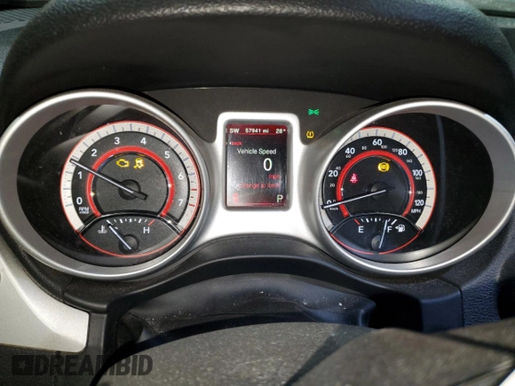 2017 Dodge Journey GT with VIN 3C4PDDEG3HT549450, listed as a Copart auction lot 41747155 with 57,941 mi miles and Clean Title. Bid and sale history available at DreamBid. Image 9.