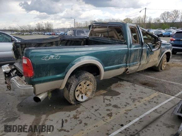 2008 Ford Super Duty F-250 SRW XL with VIN 1FTSX21R58ED21866, listed as a Copart auction lot 52386765 with 0 mi miles and Salvage Title. Bid and sale history available at carsss.com. Image 3.