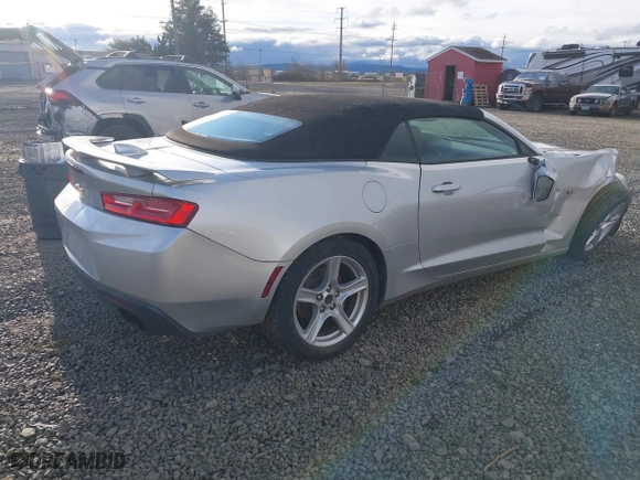 2018 Chevrolet Camaro 1LT with VIN 1G1FB3DX6J0126838, listed as a IAAI auction lot 41682004 with 65,957 mi miles. Bid and sale history available at carsss.com. Image 4.