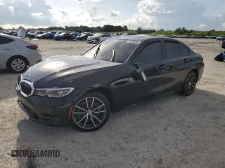 2019 BMW 3 Series 330i with VIN 3MW5R1J58K8A03925, listed as a Copart auction lot 73249094 with 85,303 mi miles and Non Repairable. Bid and sale history available at carsss.com. Image 1.