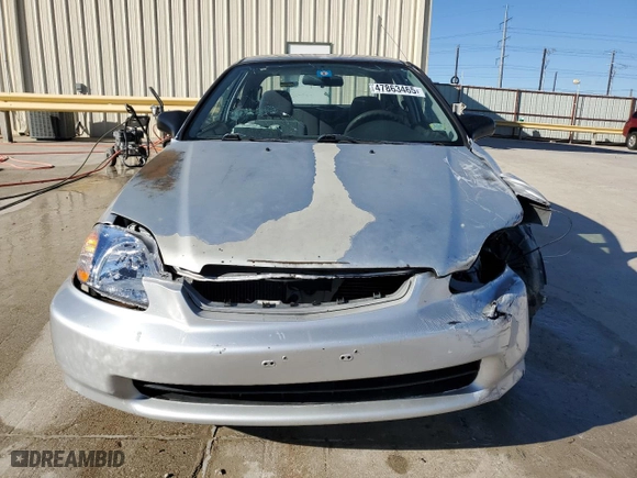 1998 Honda Civic CX with VIN 2HGEJ6421WH118968, listed as a Copart auction lot 47863465 with 174,931 mi miles and Salvage Title. Bid and sale history available at carsss.com. Image 5.