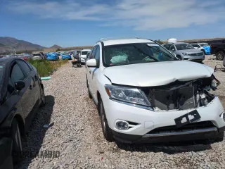 2013 Nissan Pathfinder SL with VIN 5N1AR2MMXDC622141, listed as a Copart auction lot 58653305 with 91,331 mi miles and Salvage title. Bid and sale history available at DreamBid. Image 13.