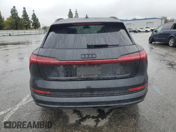 2023 Audi e-tron Premium Plus with VIN WA1LAAGE4PB024702, listed as a Copart auction lot 49175705 with 8,780 mi miles and Salvage title. Bid and sale history available at DreamBid. Image 6.