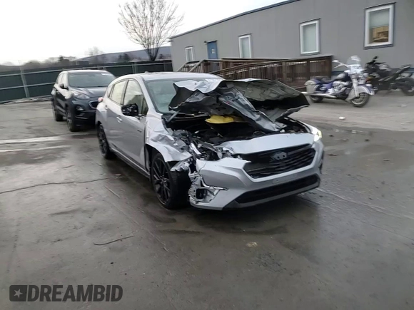 2024 Subaru Impreza RS with VIN JF1GUHJC0R8318912, listed as a Copart auction lot 81562764 with 13,907 mi miles and Salvage Title. Bid and sale history available at carsss.com. Image 12.