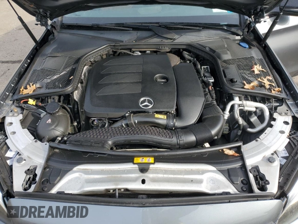 2020 Mercedes-Benz C 300 with VIN W1KWF8EBXLR573639, listed as a Copart auction lot 43644675 with 21,048 mi miles and Non Repairable. Bid and sale history available at DreamBid. Image 11.