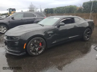 2022 Chevrolet Camaro 2SS with VIN 1G1FG1R73N0102100, listed as a Copart auction lot 43945765 with 23,073 mi miles and Salvage Title. Bid and sale history available at carsss.com. Image 1.