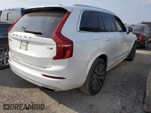 2020 Volvo XC90 Momentum with VIN YV4A221K9L1531154, listed as a Copart auction lot 75165864 with Not Provided miles and Salvage Title. Bid and sale history available at DreamBid. Image 3.