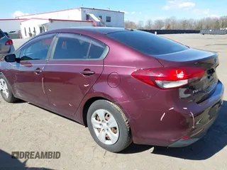 2017 Kia Forte LX with VIN 3KPFK4A75HE148512, listed as a IAAI auction lot 41869999 with 108,956 mi miles. Bid and sale history available at carsss.com. Image 3.