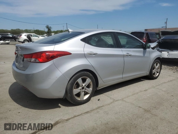 2013 Hyundai Elantra GLS z VIN 5NPDH4AE7DH160509, wystawiony jako Copart lot #55120015 z przebiegiem 211 228 mil mil oraz Tytuł czysty. Historia ofert i sprzedaży dostępna na DreamBid. Obrazek 3.
