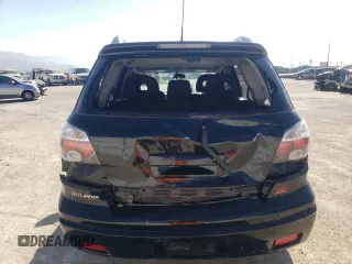 2006 Mitsubishi Outlander SE with VIN JA4LX41F66U007310, listed as a Copart auction lot 77763124 with 100,283 mi miles and Salvage Title. Bid and sale history available at carsss.com. Image 6.
