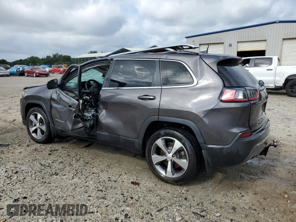 2021 Jeep Cherokee Limited with VIN 1C4PJLDX4MD187701, listed as a Copart auction lot 60745705 with Not provided miles and Non repairable. Bid and sale history available at DreamBid. Image 2.