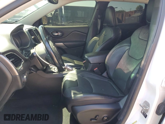 2021 Jeep Cherokee Limited with VIN 1C4PJLDX9MD187290, listed as a Copart auction lot 54074895 with 63,642 mi miles and Salvage title. Bid and sale history available at DreamBid. Image 7.