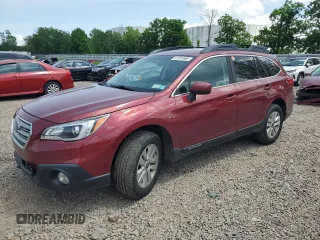 2017 Subaru Outback Premium with VIN 4S4BSACC2H3422422, listed as a Copart auction lot 61351865 with 125,693 mi miles and Salvage title. Bid and sale history available at DreamBid. Image 1.