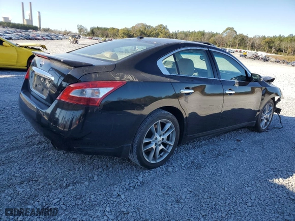 2010 Nissan Maxima 3.5 SV w/Sport Pkg with VIN 1N4AA5APXAC874968, listed as a Copart auction lot 80580524 with 185,274 mi miles and Salvage Title. Bid and sale history available at carsss.com. Image 3.