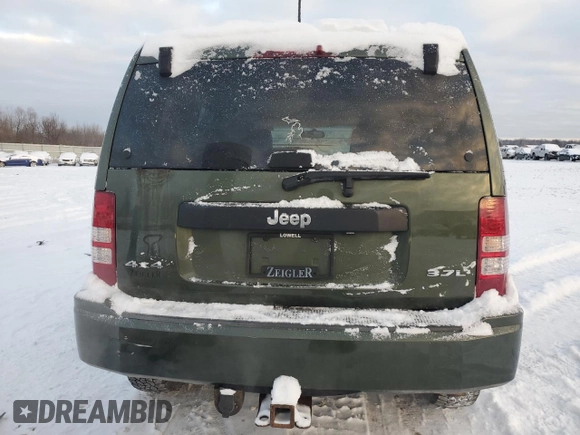 2008 Jeep Liberty Sport with VIN 1J8GN28K08W116897, listed as a Copart auction lot 84219814 with 188,478 mi miles and Clean Title. Bid and sale history available at DreamBid. Image 6.