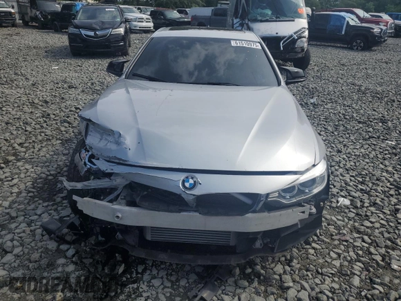 2016 BMW 4 Series 435i xDrive with VIN WBA3R5C51GK374233, listed as a Copart auction lot 61510975 with 97,999 mi miles and Salvage title. Bid and sale history available at DreamBid. Image 5.