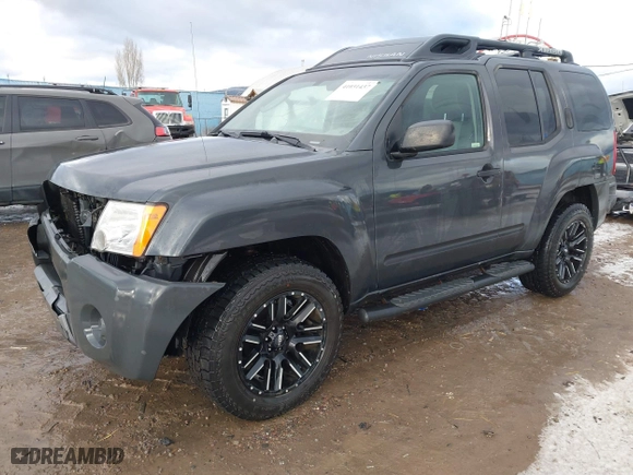 2005 Nissan Xterra S with VIN 5N1AN08W55C640026, listed as a IAAI auction lot 41031437 with 232,305 mi miles. Bid and sale history available at carsss.com. Image 18.