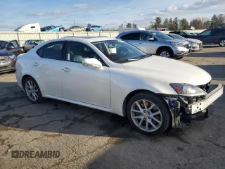 2011 Lexus IS 350 with VIN JTHCE5C29B5000138, listed as a Copart auction lot 42920825 with 105,420 mi miles and Salvage title. Bid and sale history available at DreamBid. Image 4.