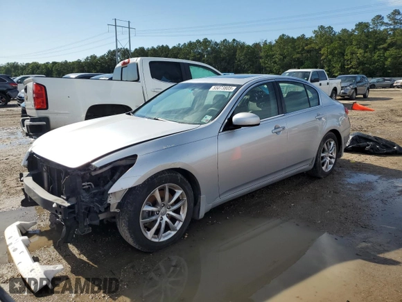 2008 Infiniti G35 Journey with VIN JNKBV61E68M217269, listed as a Copart auction lot 55073805 with 206,684 mi miles and Salvage Title. Bid and sale history available at DreamBid. Image 1.