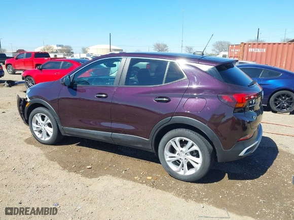 2021 Buick Encore GX Preferred with VIN KL4MMBS25MB156023, listed as a IAAI auction lot 41630064 with 55,541 mi miles. Bid and sale history available at carsss.com. Image 3.
