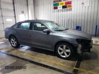 2012 Volkswagen Passat SE with VIN 1VWBP7A37CC006674, listed as a Copart auction lot 50501215 with 118,886 mi miles and Salvage Title. Bid and sale history available at carsss.com. Image 4.