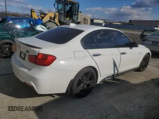 2013 BMW 3 Series 328i xDrive with VIN WBA3B5C54DF592272, listed as a Copart auction lot 43229765 with 134,360 mi miles and Salvage Title. Bid and sale history available at carsss.com. Image 3.