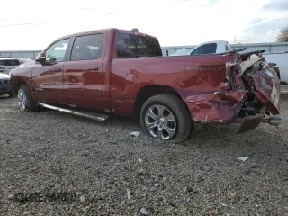 2022 Ram 1500 Big Horn with VIN 1C6SRFMT3NN265986, listed as a Copart auction lot 83177674 with 27,077 mi miles and Salvage title. Bid and sale history available at DreamBid. Image 2.